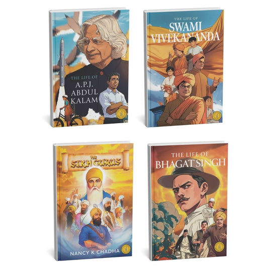 🌟  The Icons of India Collection – 4 Books (₹699) English
