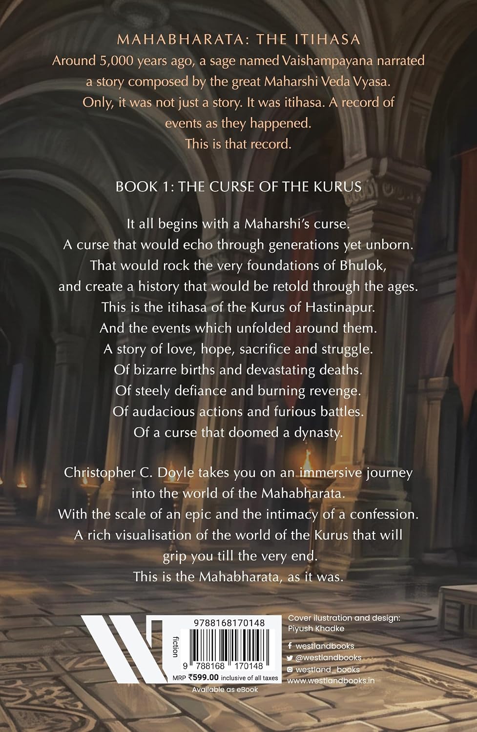 The Curse of the Kurus (Mahabharata: The Itihasa – Book 1)