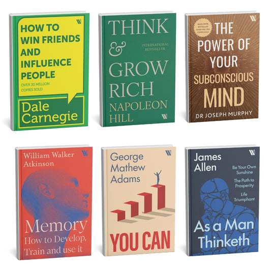 The Ultimate Self-Help Bestsellers Bundle - Set of 6 Life-Changing Books