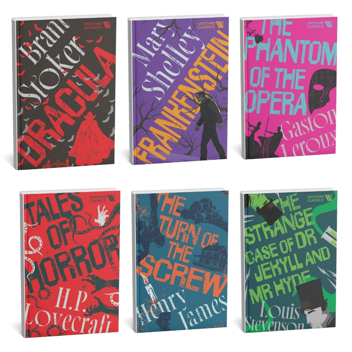 Iconic Horror Collection: Set of 6 Books – Westland English