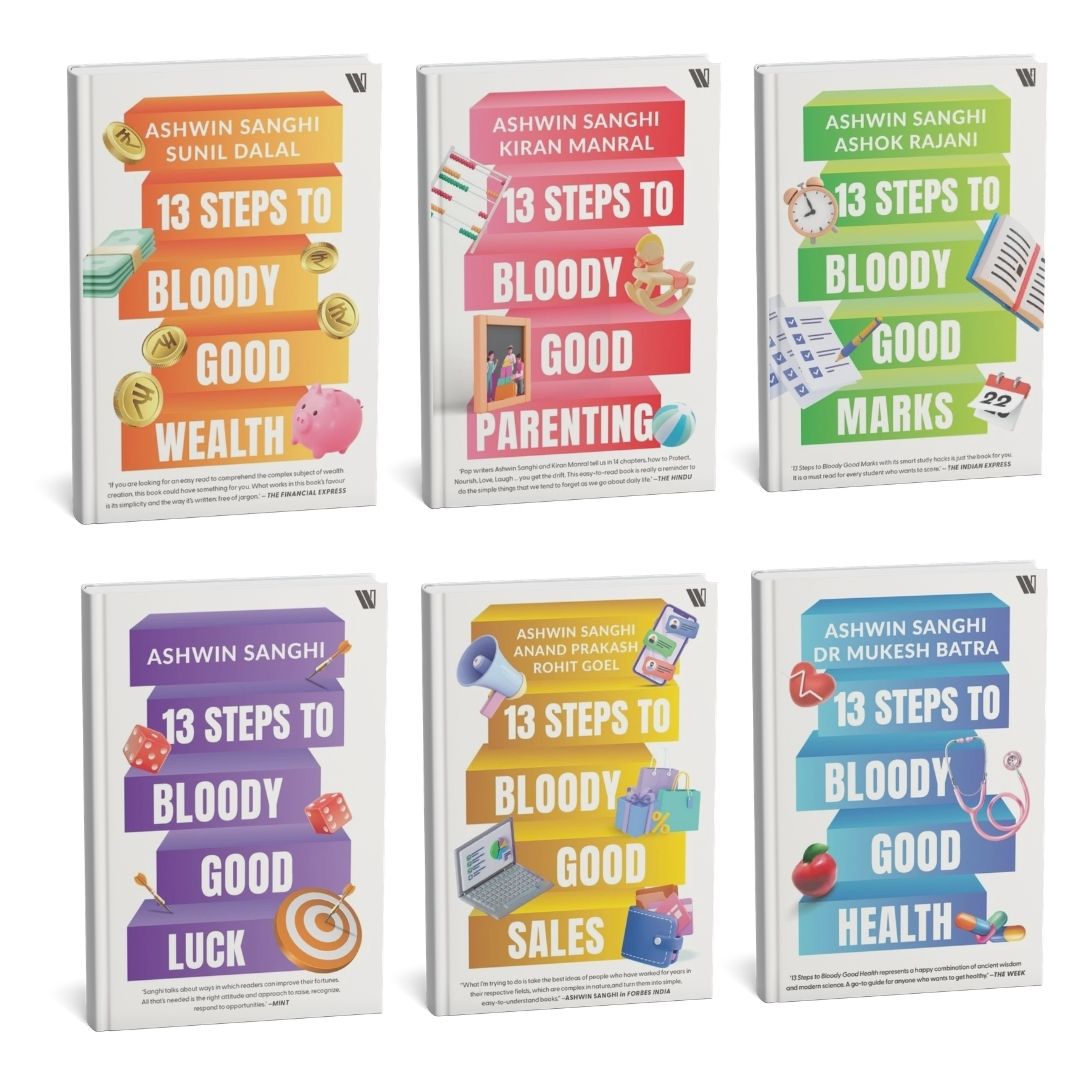 Ashwin Sanghi – 13 Steps to Bloody Good Success Series (Complete 6 Book Set) English