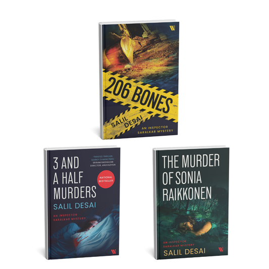 Murder Mysteries & Twisted Investigations (English) - 3 Books of Inspector Saralkar Series