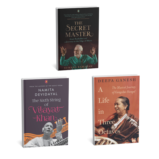 Legends of Indian Classical Music (English) - 3 Books Set
