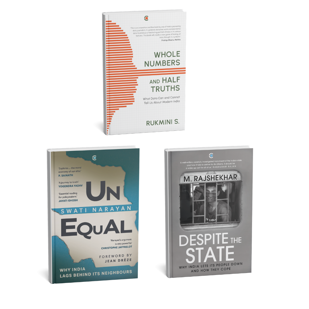 India Beyond the Headlines (English) - Set of 3 Eye-Opening Books