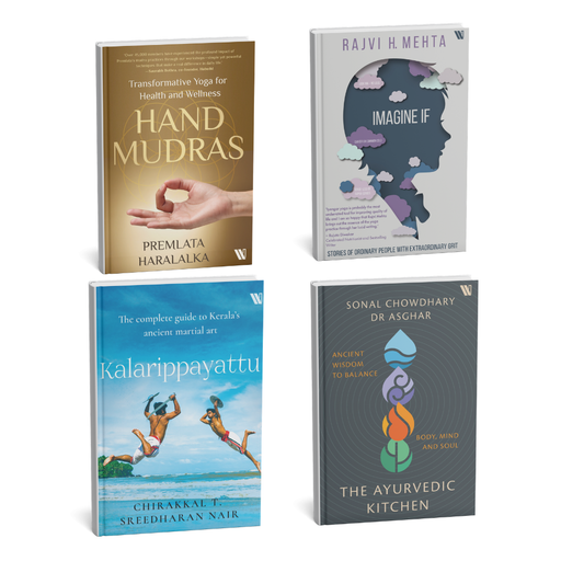 Yoga, Ayurveda and Fitness (English) - 4 Books Set