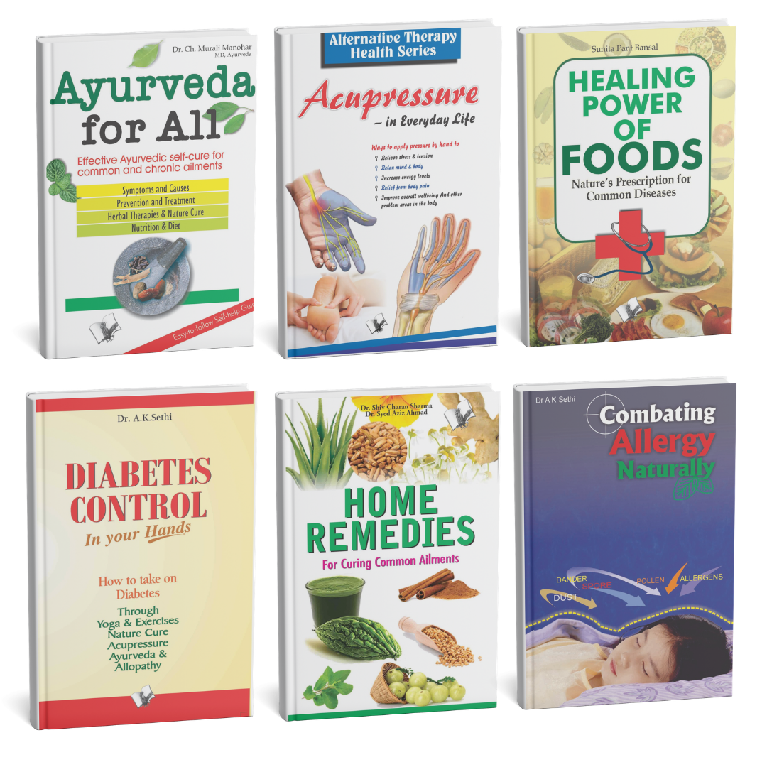 Health & Natural Healing - Set Of 6 Books