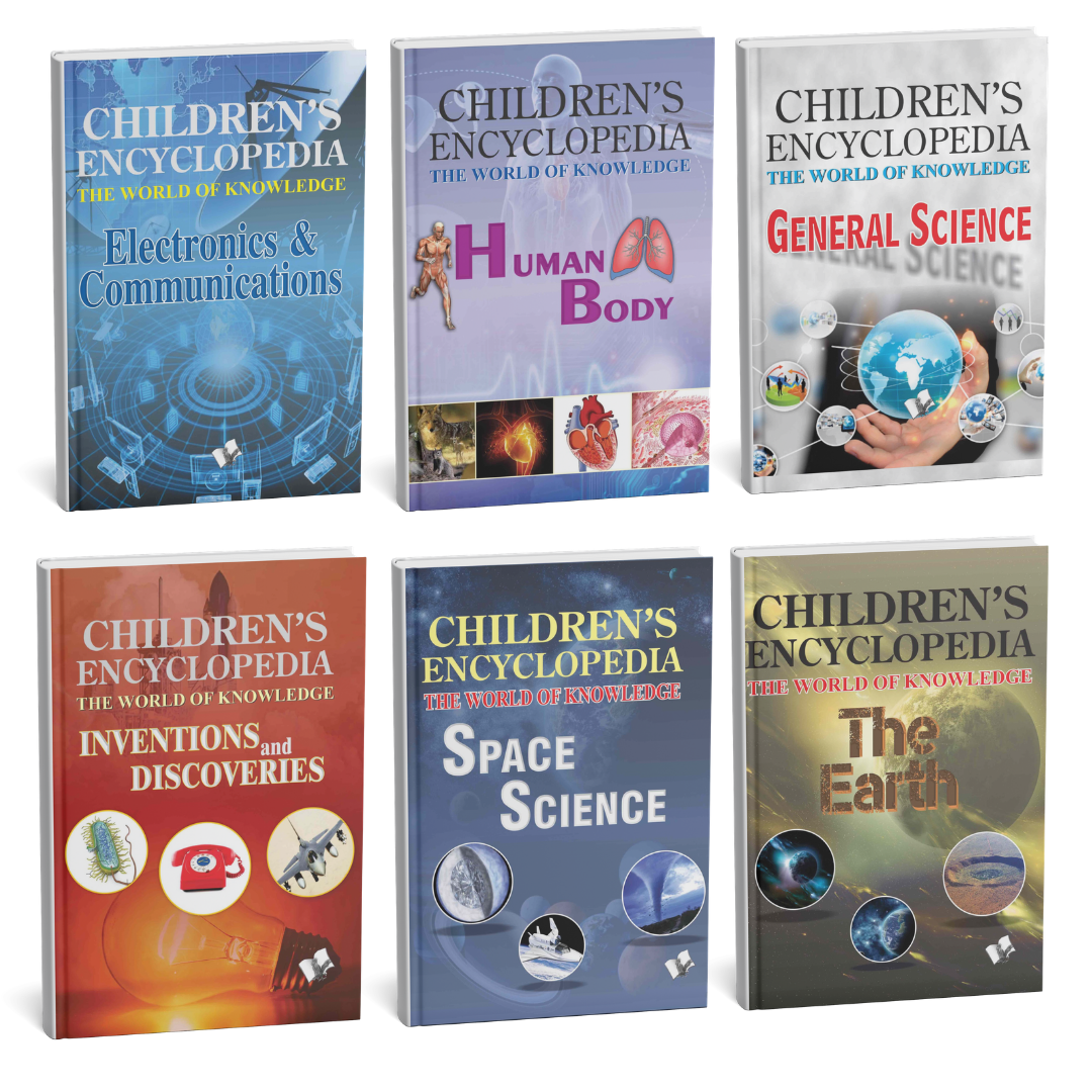 Kids Knowledge Encyclopedia Set - Set Of 6 Books