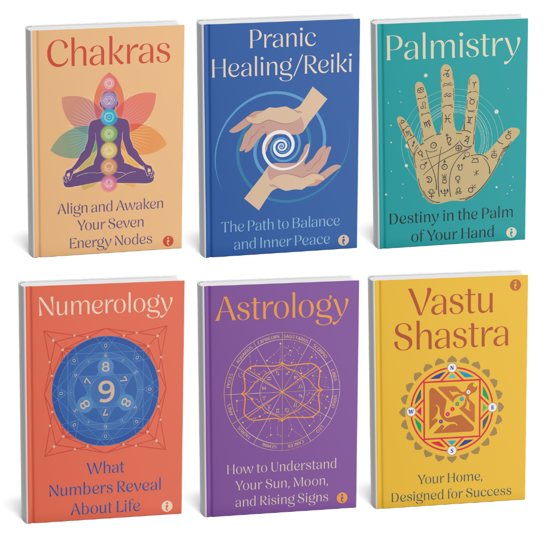 The Spiritual Healing & Astrology Library – Set of 6 Books