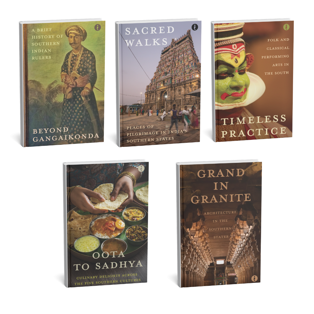 South India: Art, History, Culture (English) - Set of 5 Books